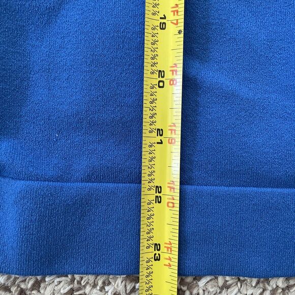 Tory Burch Sport Top Performance Large (runs Small) Tennis Golf Wave Knit Vtg - Picture 7 of 8